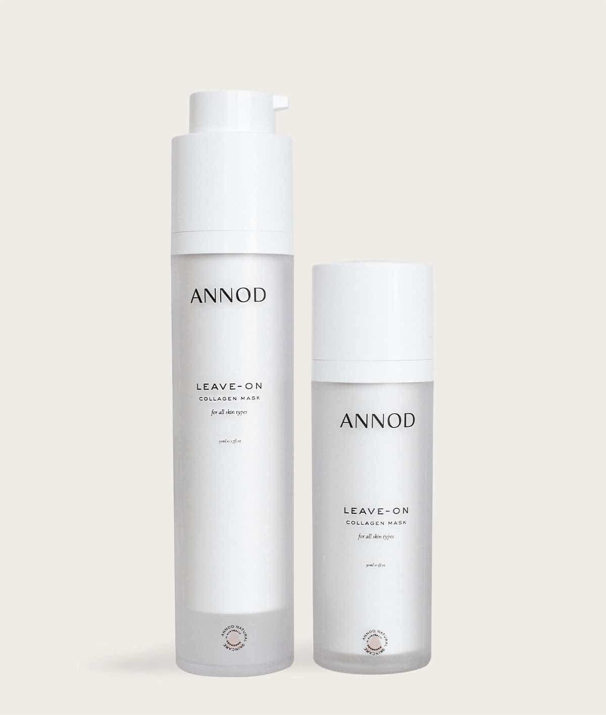 A set of Leave-On Collagen Mask