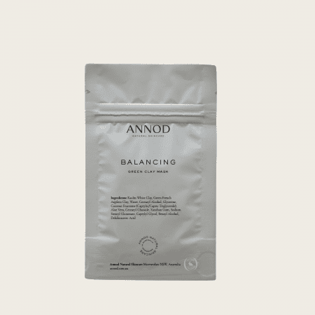 Balancing Green Clay Mask in Deluxe Trial size