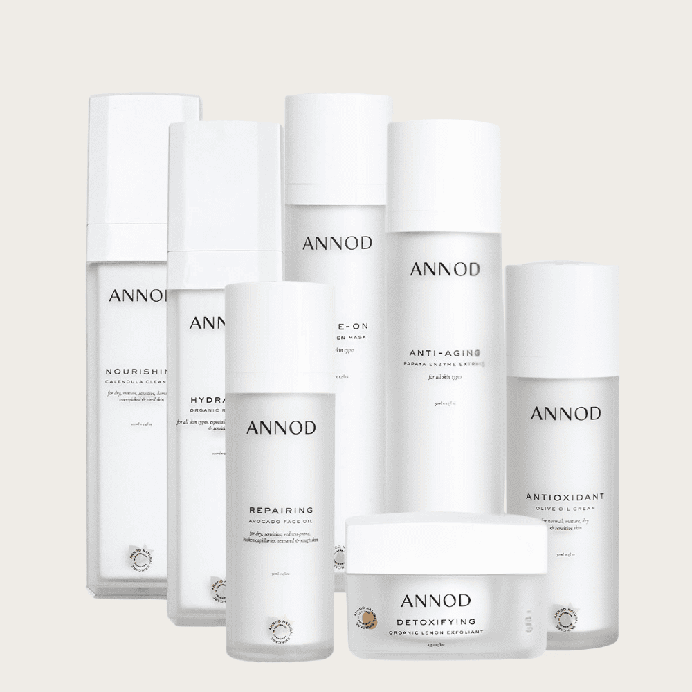 Ageless Club Start up Pack consisting of Annod's Anti Aging Product Range